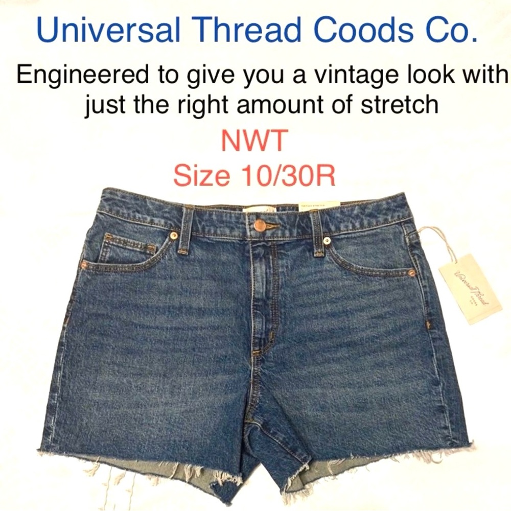 10/30R Jean Shorts Denim Vintage Look Casual